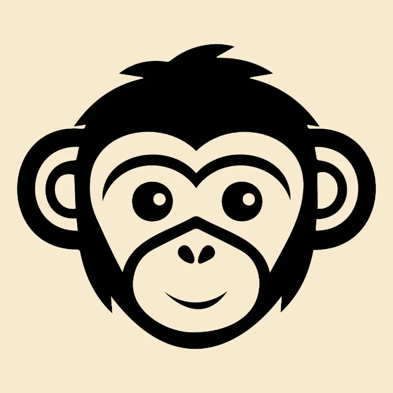 Monkey Monkey Monkey Face Jungle