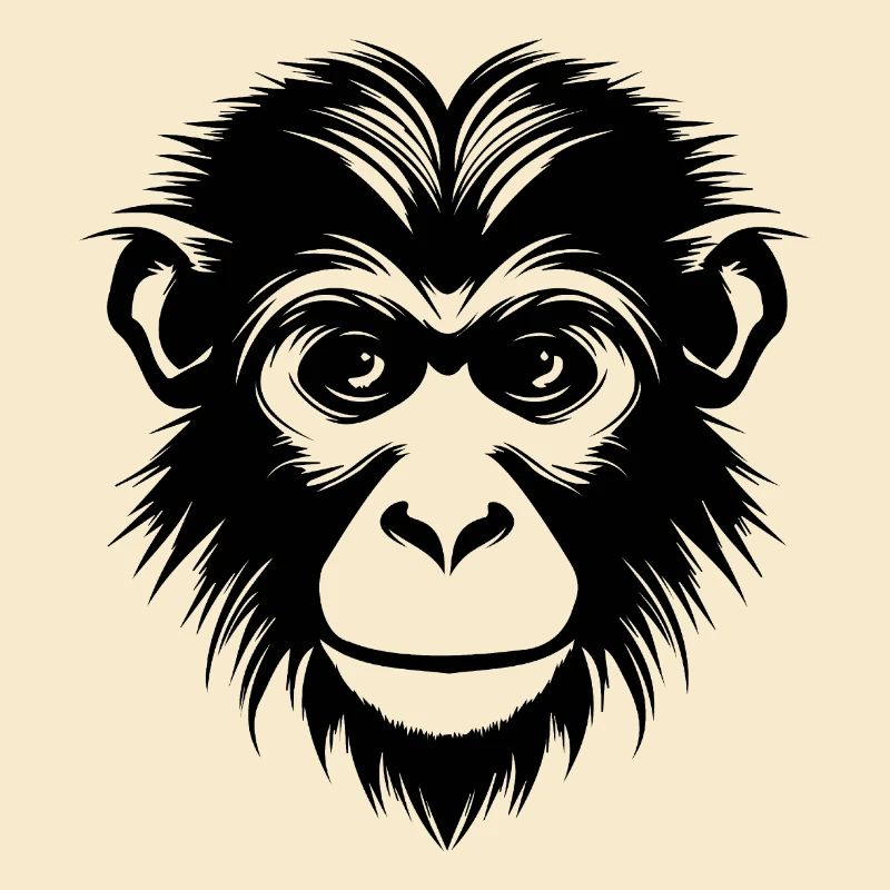 Monkey Monkey Monkey Face Jungle