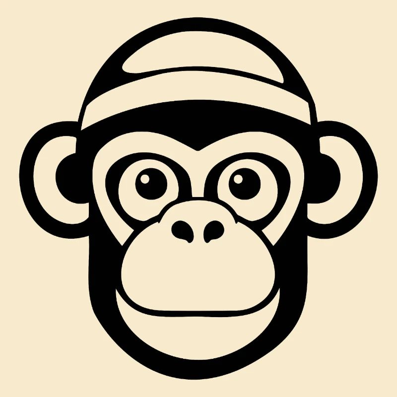 Monkey Monkey Monkey Face Jungle