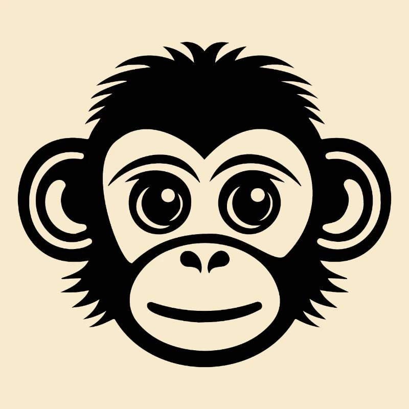 Monkey Monkey Monkey Face Jungle