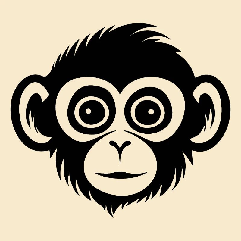 Monkey Monkey Monkey Face Jungle