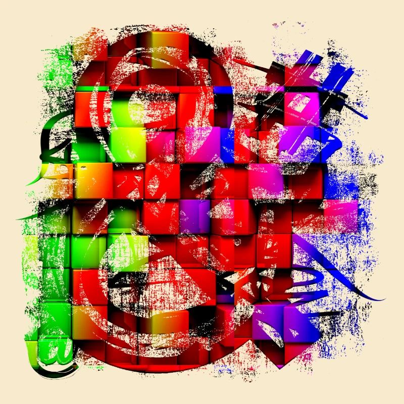 Graffiti style Splash hip hop colors painter color