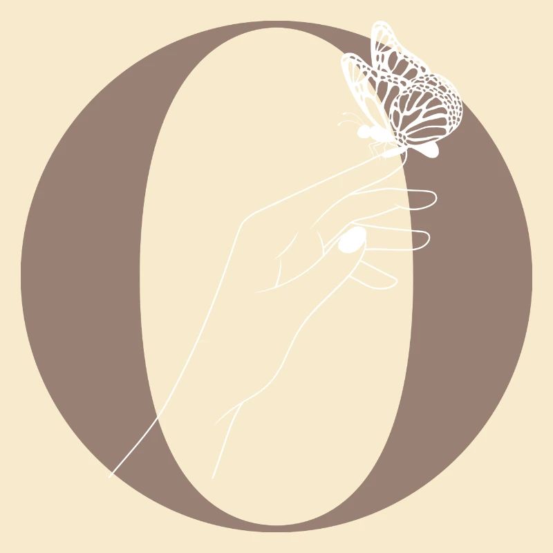 letter o magic butterfly