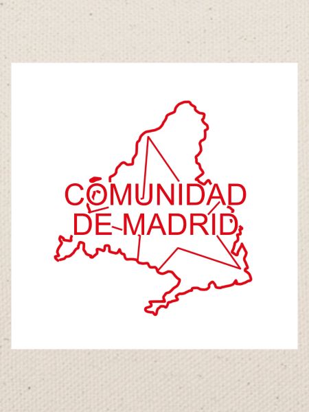 Karte der Autonomen Gemeinschaft Madrid
