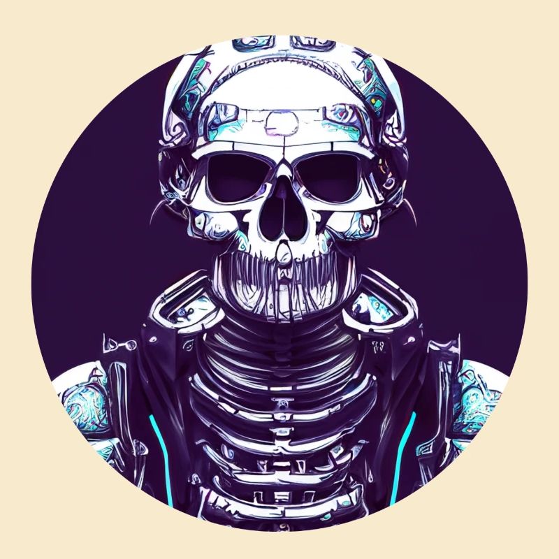 Skeleton - Abstract - Art