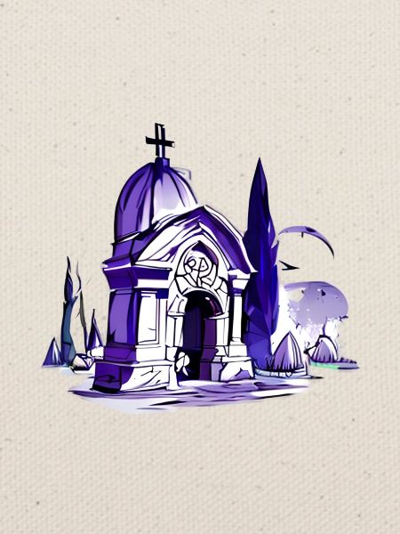 Mausoleum Friedhof Grab
