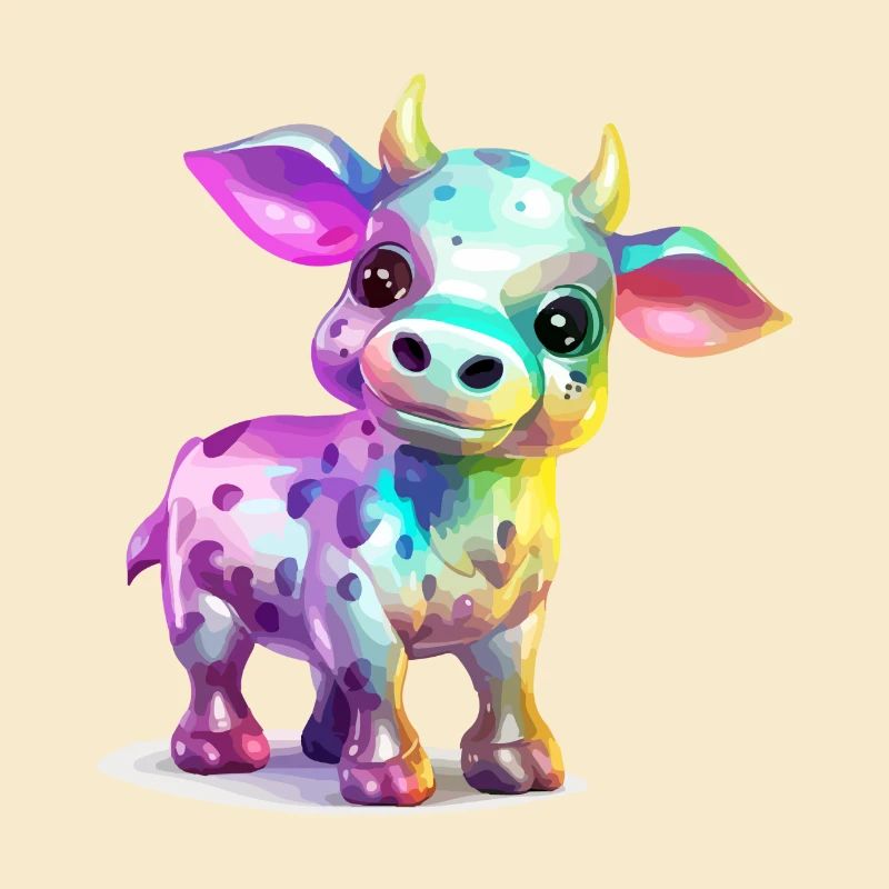 Mila la vache multicolore