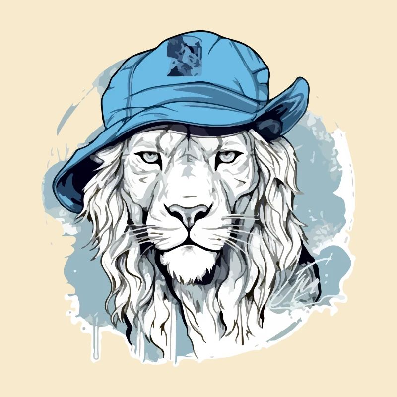 Vikou the Blue Lion