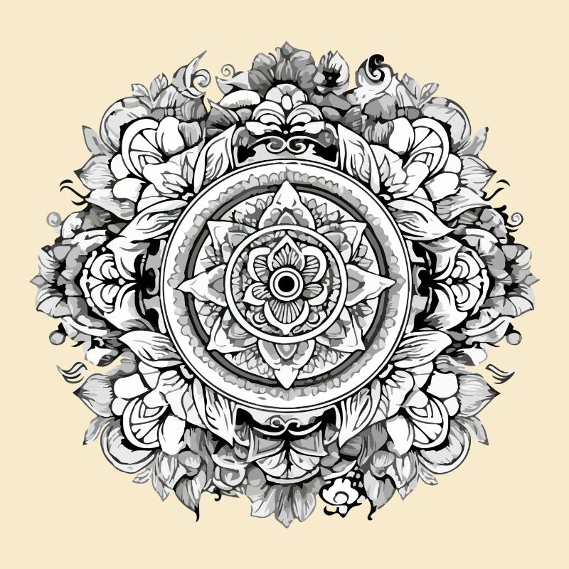 Mandala Zen n°1