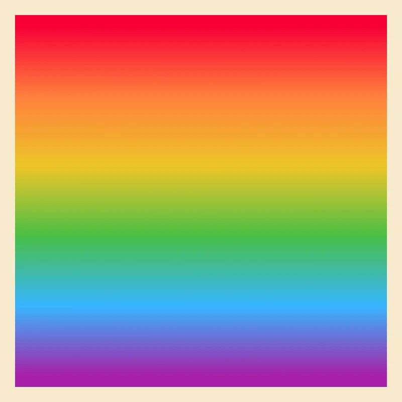 Rainbow flag gradient