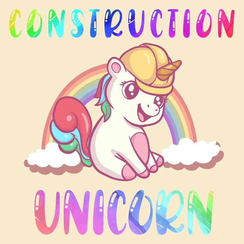 Bagger Baustelle Bauarbeiterin Mädchen I Geschenk