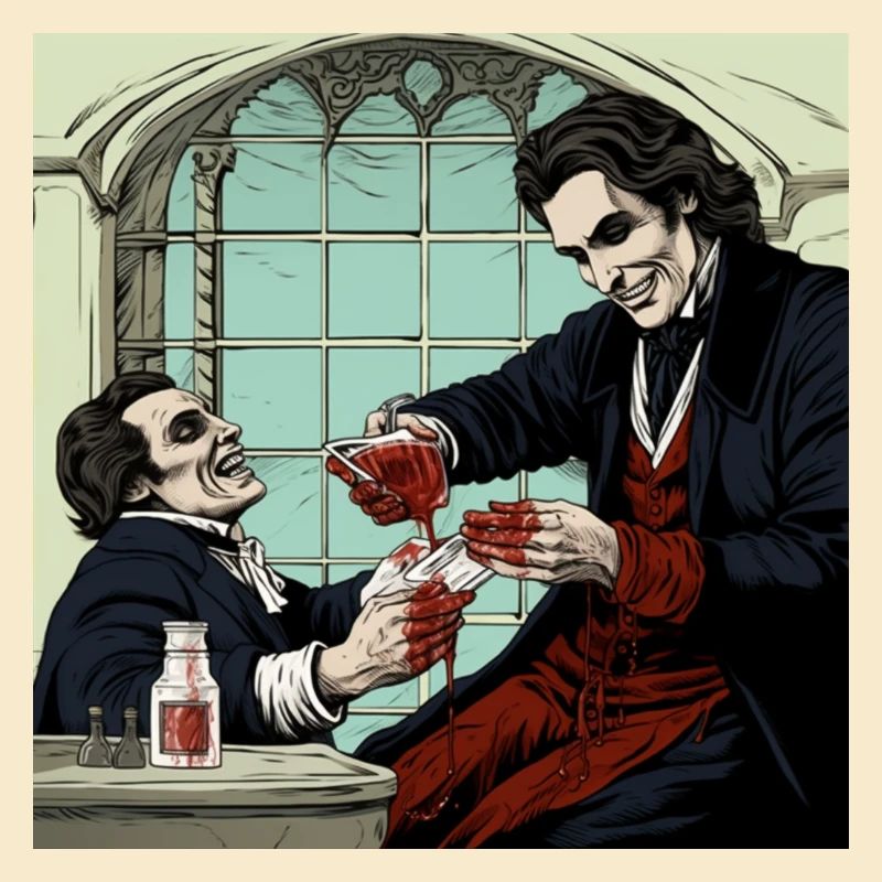 Comic style Vampire 2