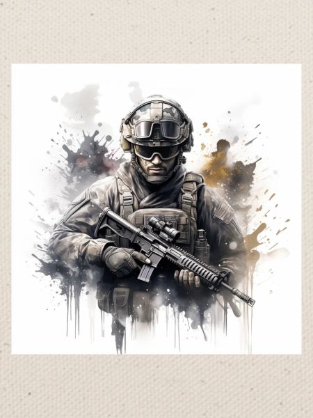 gaming art shooter