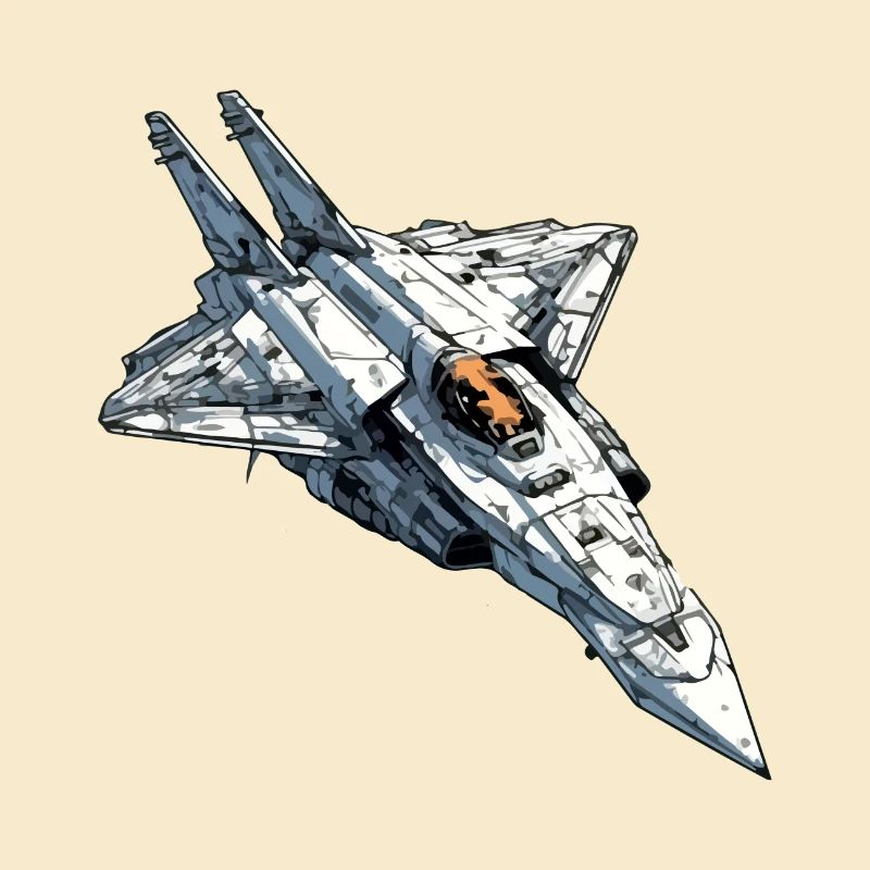 Wütendes Sturmflugzeug