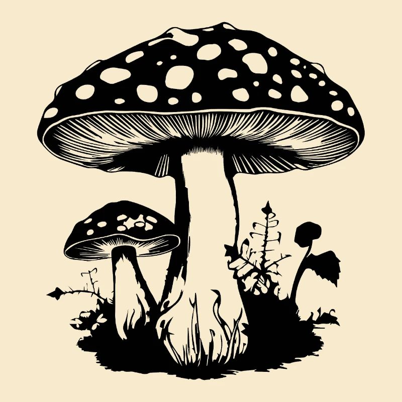 Champignon Cueilleur de champignons Champignons Champignons
