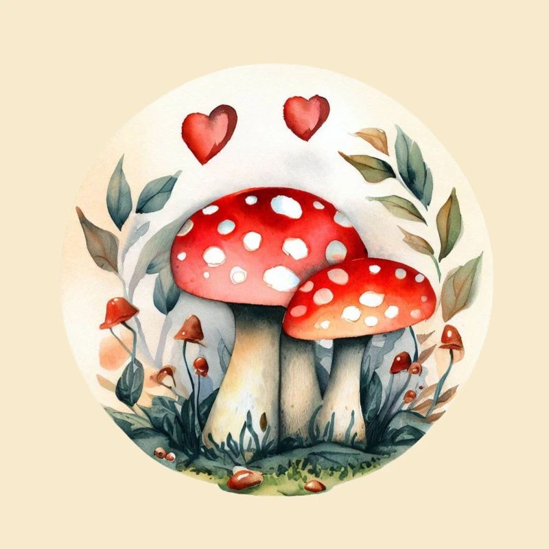 Magic mushrooms and toadstools - mushrooms