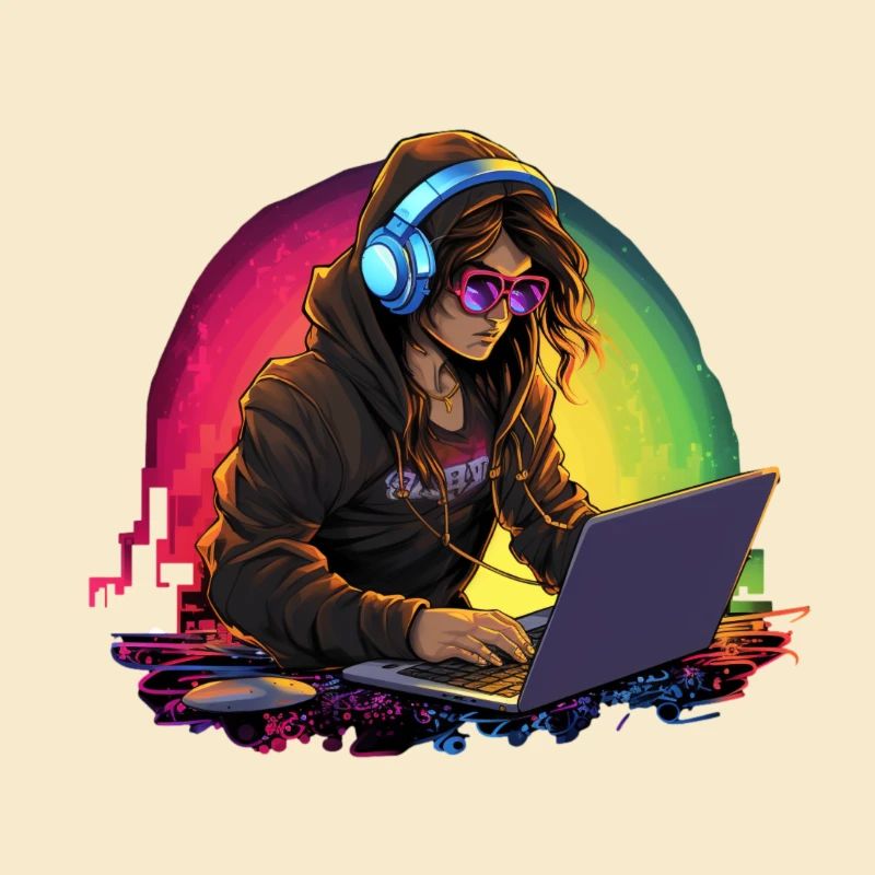 Code-Königin: Die Hackerin
