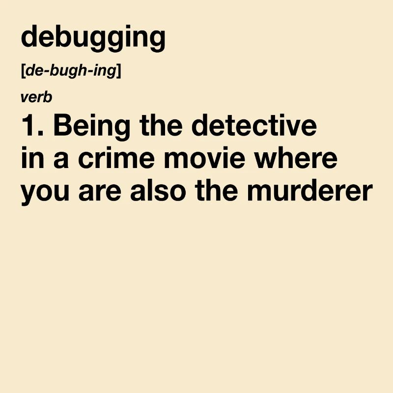 Debugging Definition