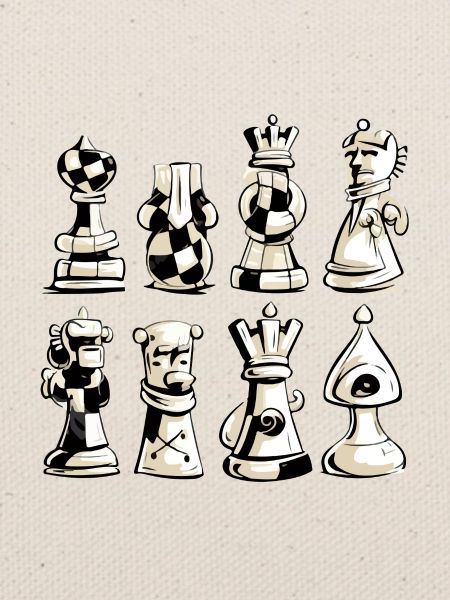 Schachfiguren Nr. 4