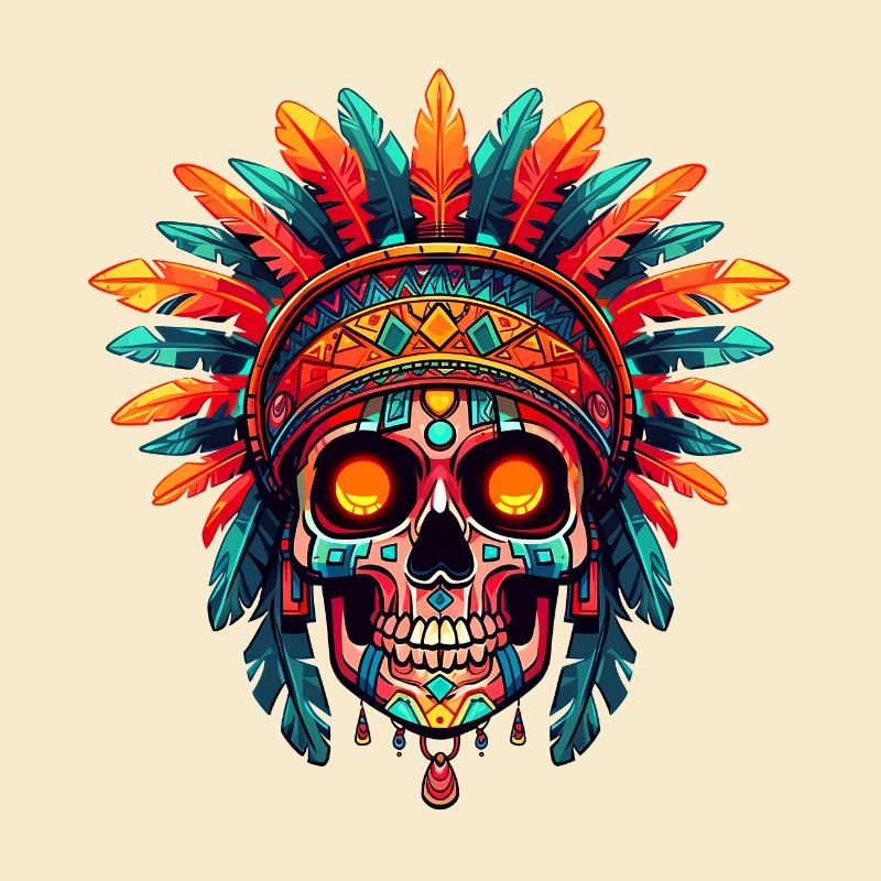 Aztekenschädel 002