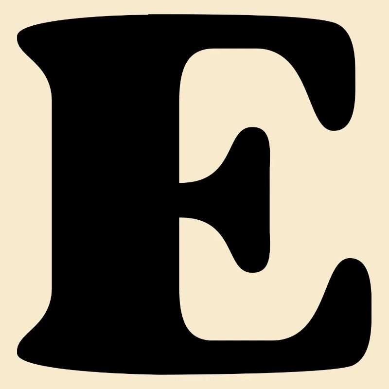Letter e
