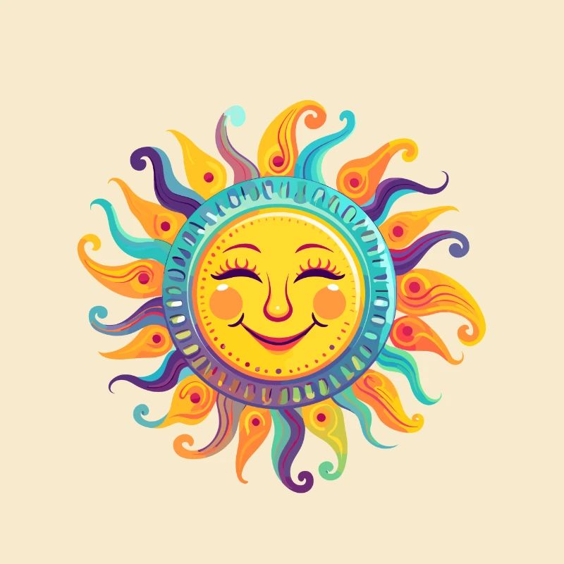 die fröhliche Sonne