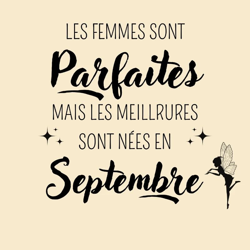 Femmes parfaites nées en septembre