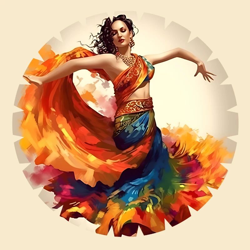 Oriental dance, also called belly dance