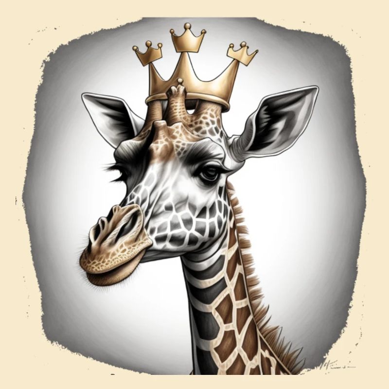 Eine tolle Giraffe