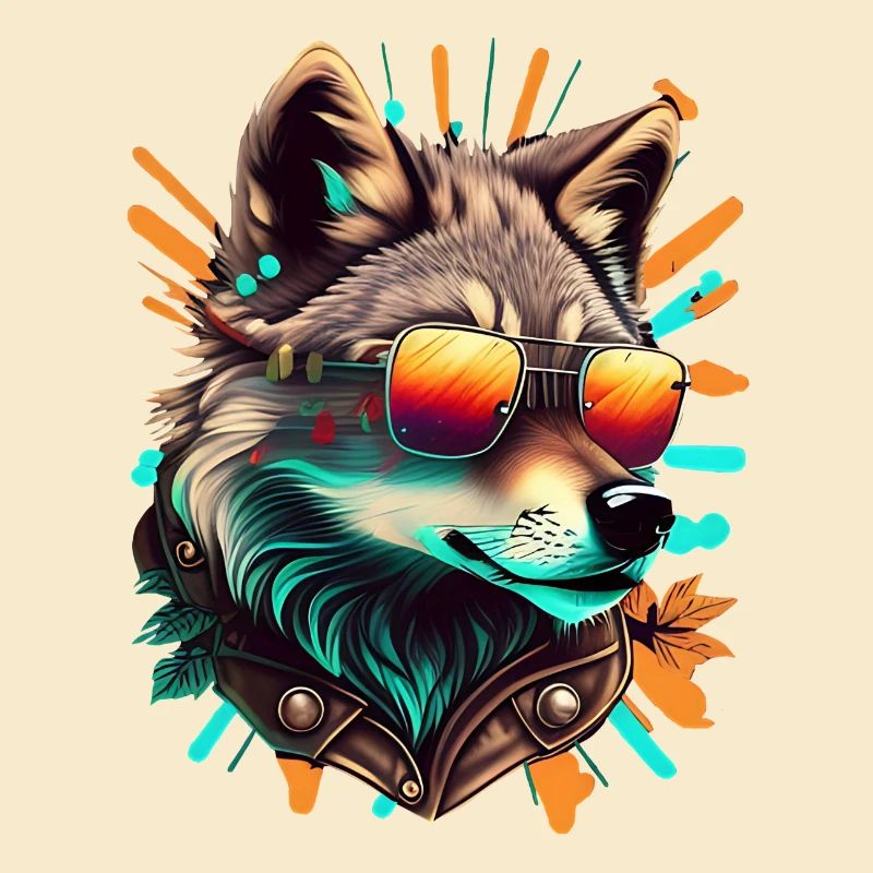 cool wolf