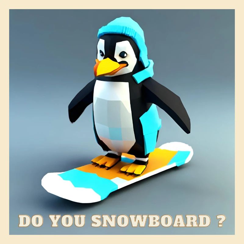Snowboard Pingu
