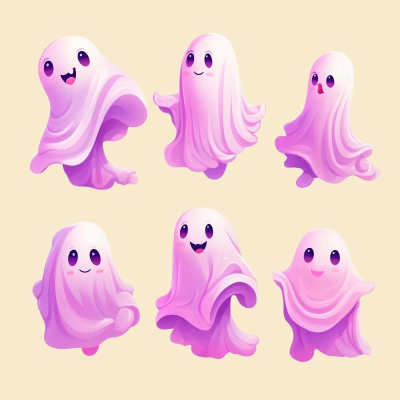 Cute Ghosts
