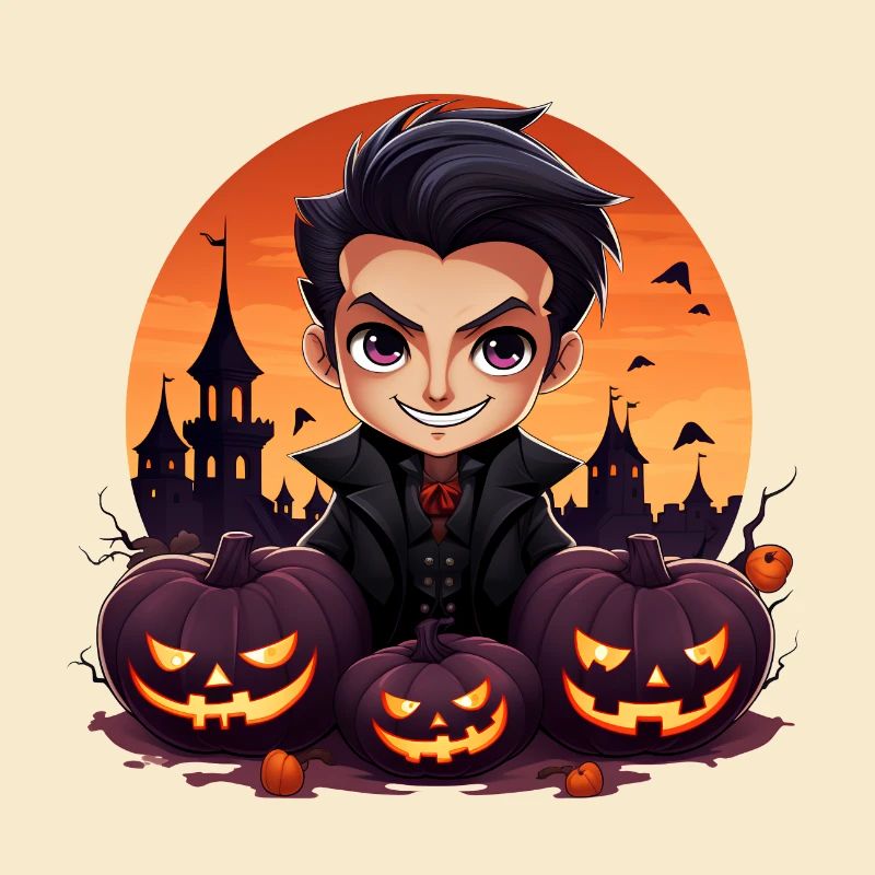 Anime Dracula Halloween