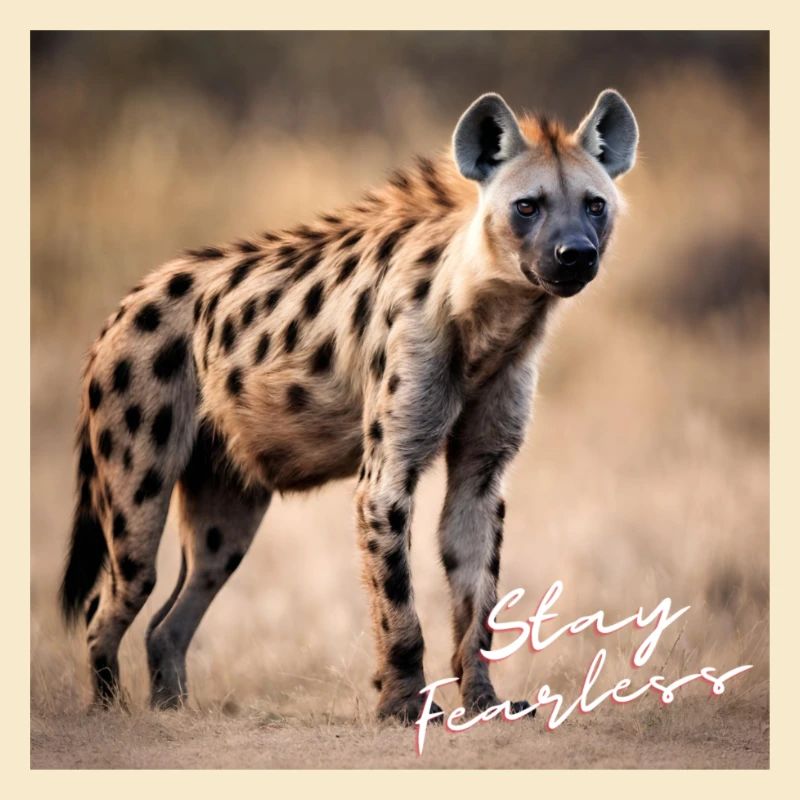 Stay Fearless - Hyänen Design