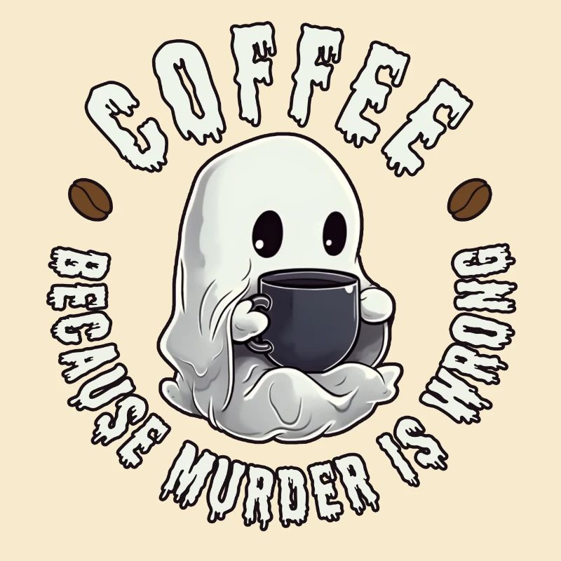 Coffee - because murder is wrong.