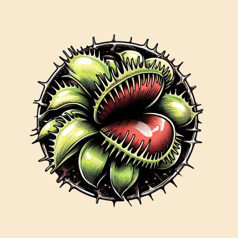 Venus Flytrap Carnivorous Insect Plant