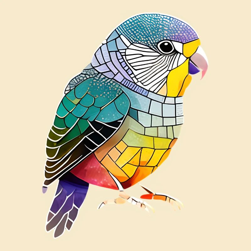 Propriétaire d’oiseau perruche oiseau calopsitte calopsitte