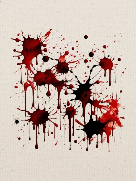Blutspritzer Halloween Blut Blutfelcken