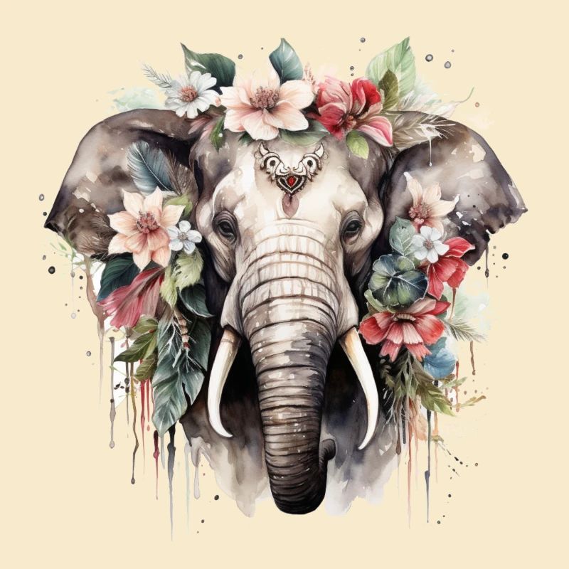 prächtiger Elefant