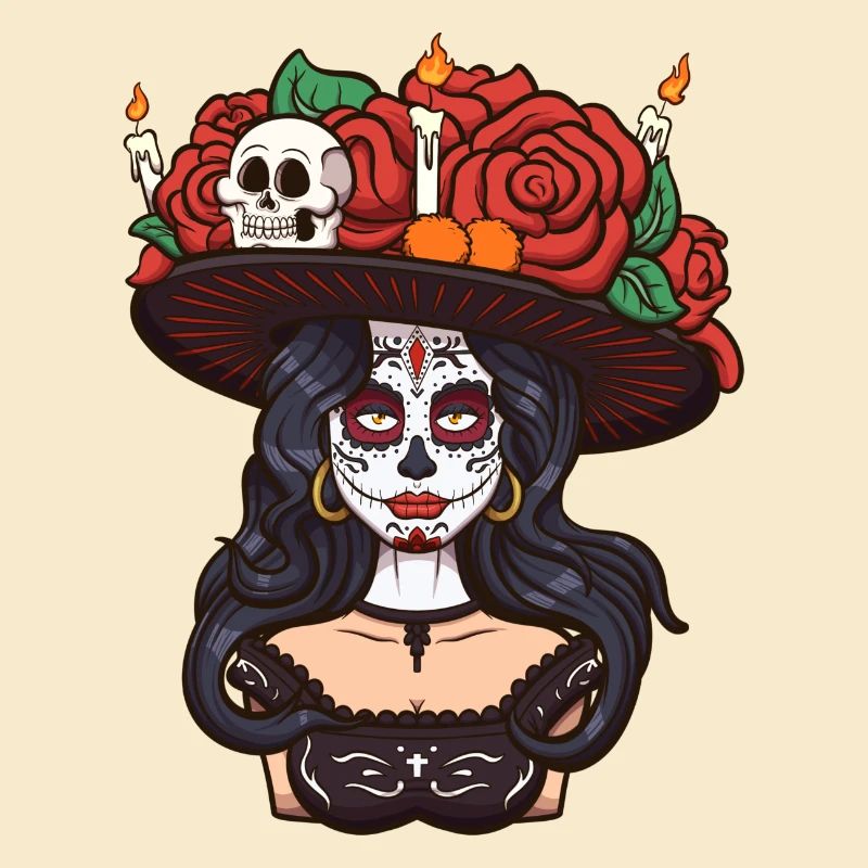 Sugar Skull Mädchen