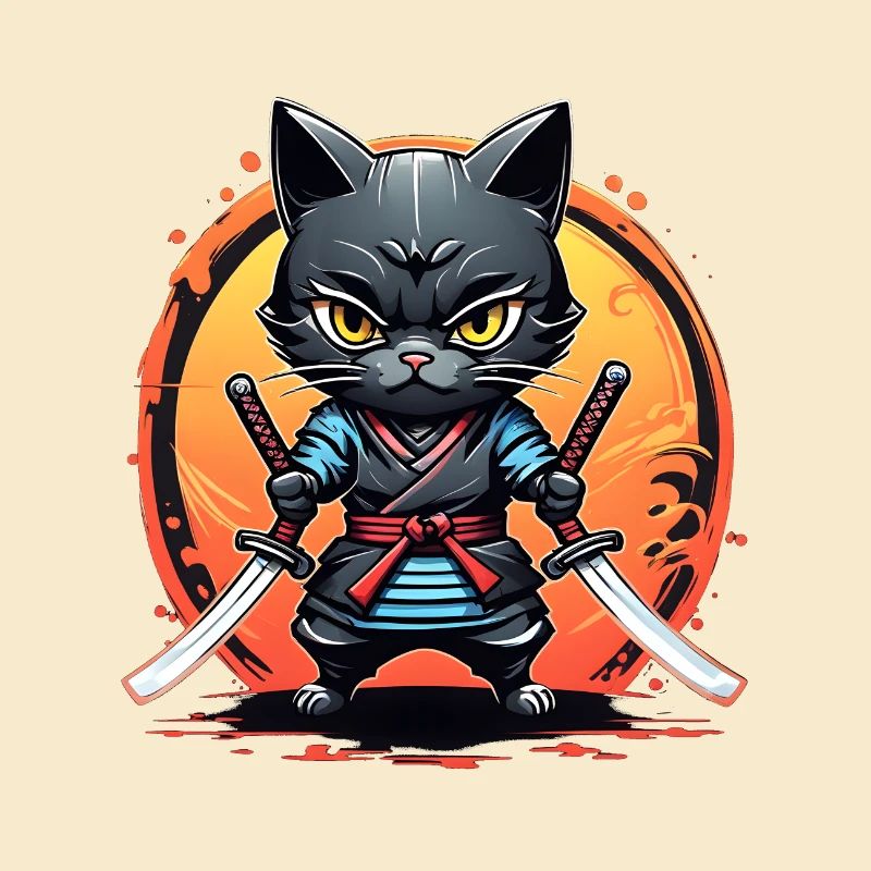 Ninja Katze #4