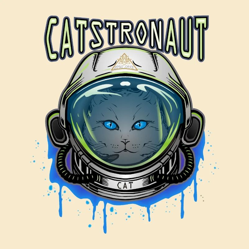Katze Astronaut
