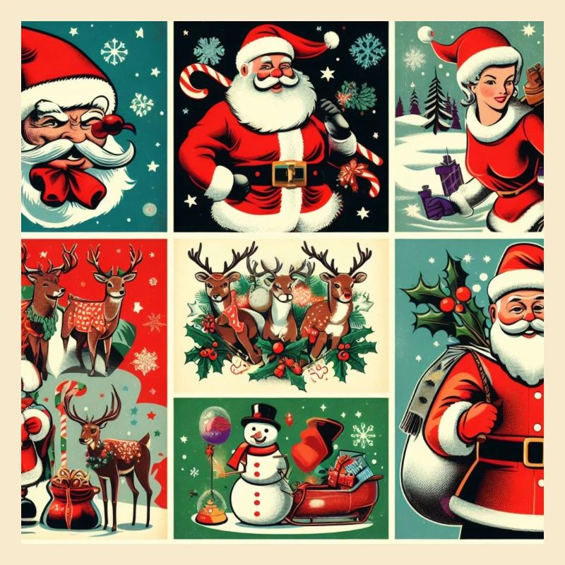 Weihnachtlicher Rahmen