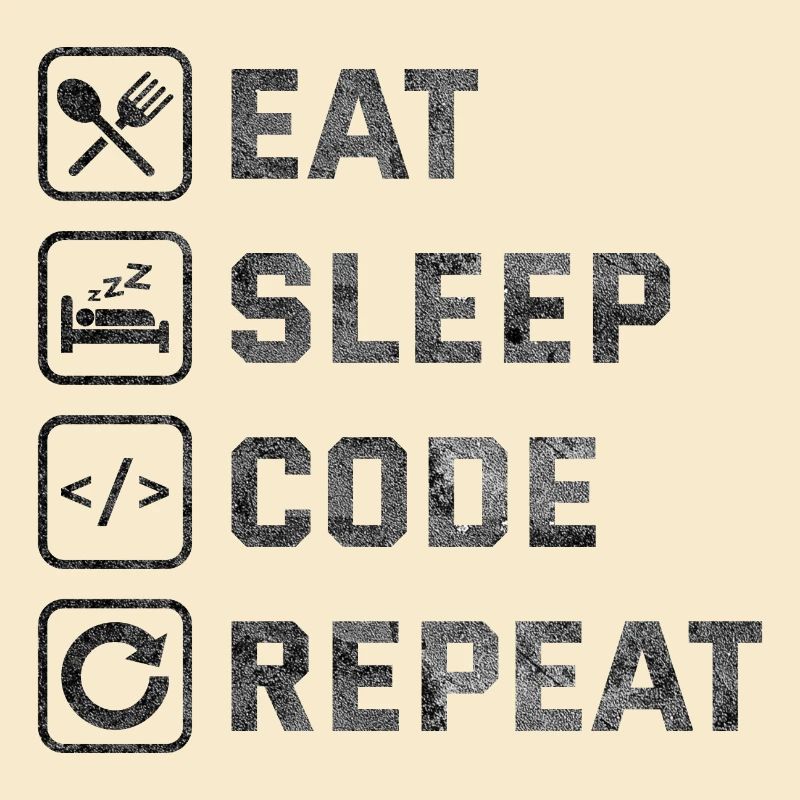 Répétition du code Eat Sleep