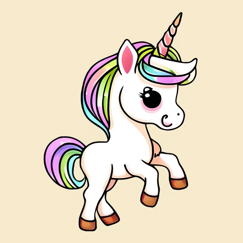 Einhorn Fabeltier Einhörner Mädchen