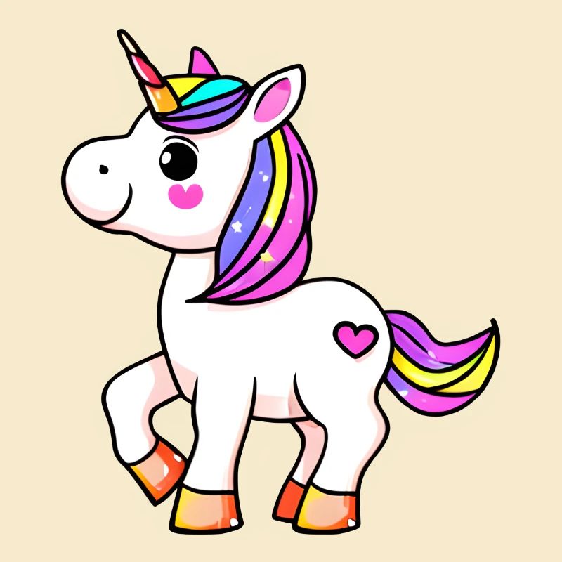 Einhorn Fabeltier Mädchen Einhörner