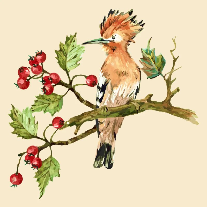 Bunter Vogel