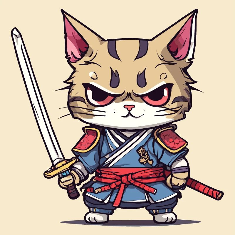 Samurai Cat #1