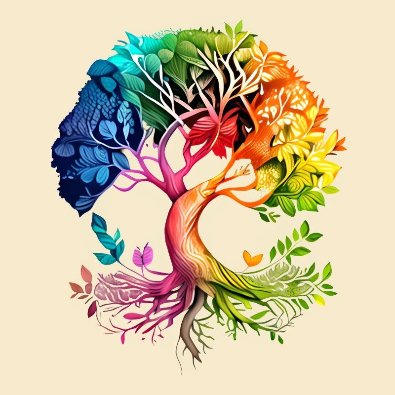 Lebensbaum Yoga Baum des Lebens Meditation
