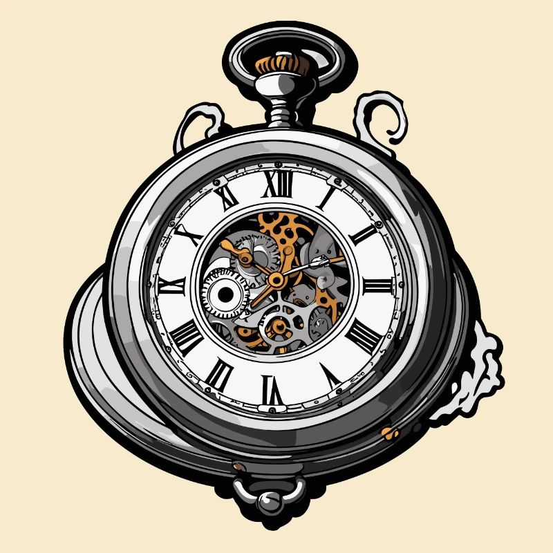 Clock / Movement / Time / Hands / Time / Antique